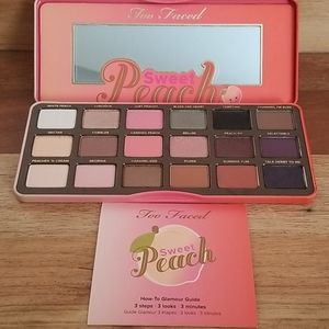 Too Faced NIB Sweet Peach Eye Shadow Palette